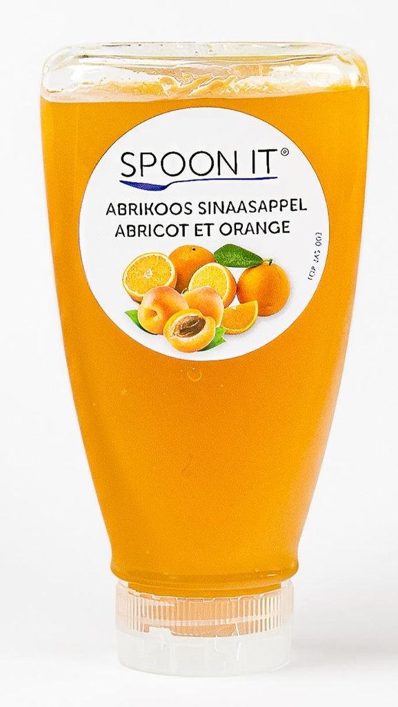 Spoon It - Toppings - Jam Abrikoos & Sinaasappel - 250 ml