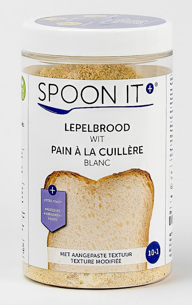 Spoon It - Lepelbrood Wit - Droog 10-1 - Schudbeker - 140 g