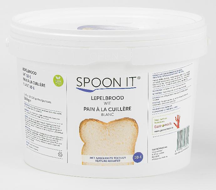 Spoon It - Lepelbrood Wit - Droog - 10-1 - Emmer - 1000 g
