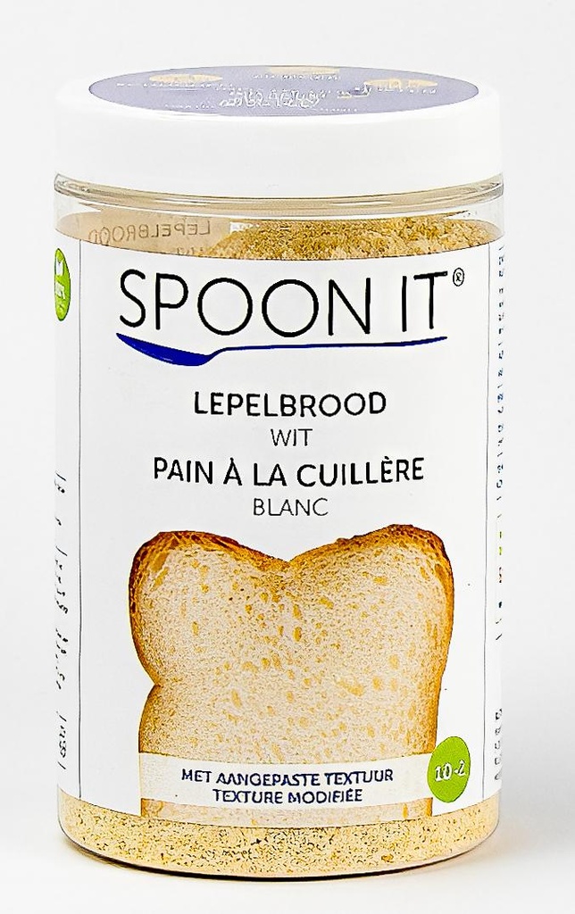 Spoon It - Lepelbrood Wit - Droog - 10-2 - Schudbeker - 140 g