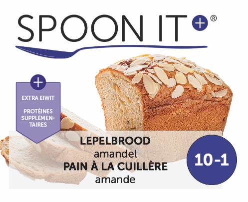 Spoon It+ - Instant - Lepelbrood Amandel - Droog - 10-1 - 18x25g