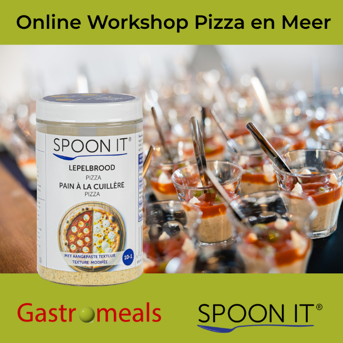 Proefpakket Spoon It Voor de speciale online workshop pizza & meer