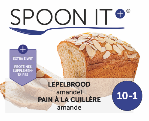 Spoon It+ - Instant - Lepelbrood Amandel - Droog - 10-1 - 18x25g