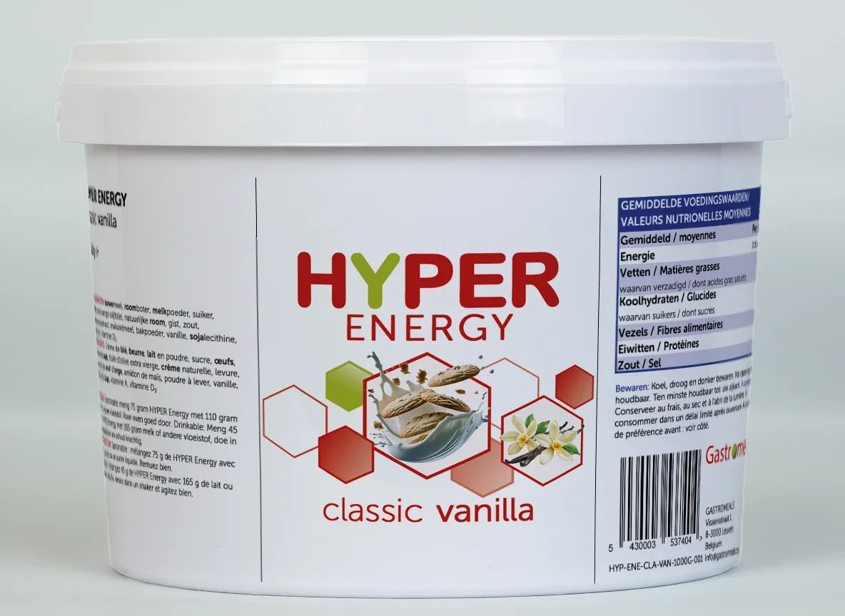 [HYP-ENE-CLA-VAN-1000G] Hyper Energy Classic Vanilla Seau