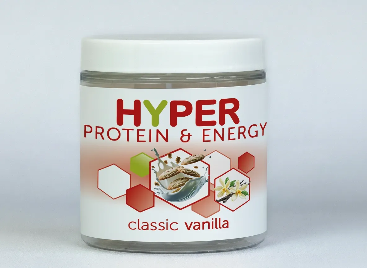 [HYP-PRO-CLA-VAN-B75] Hyper Protein&Energy Classic Vanilla Pot