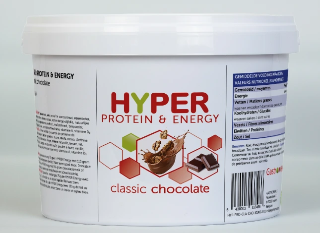 [HYP-ENE-CLA-CHO-1000G] Hyper Energy Classic Chocolate Emmer