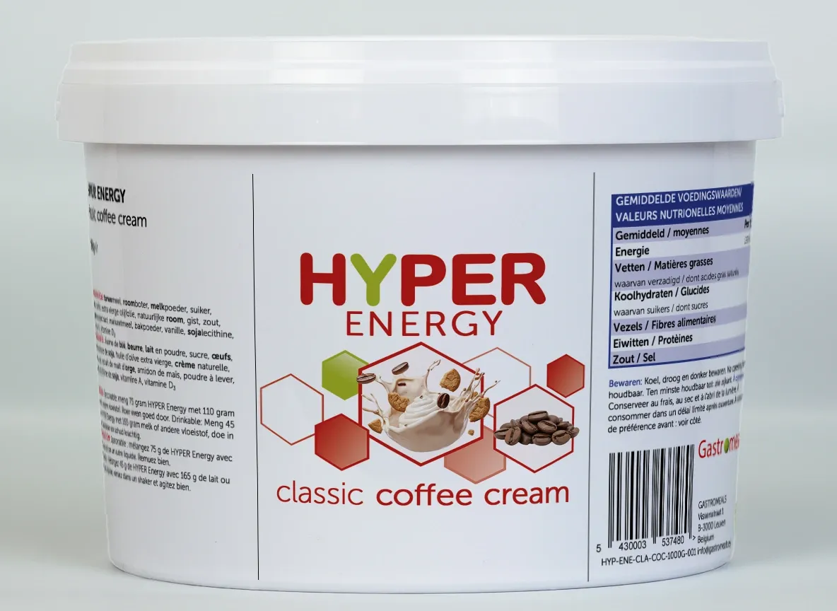 [HYP-ENE-CLA-CHO-1000G] Hyper Energy Classic Chocolate Seau