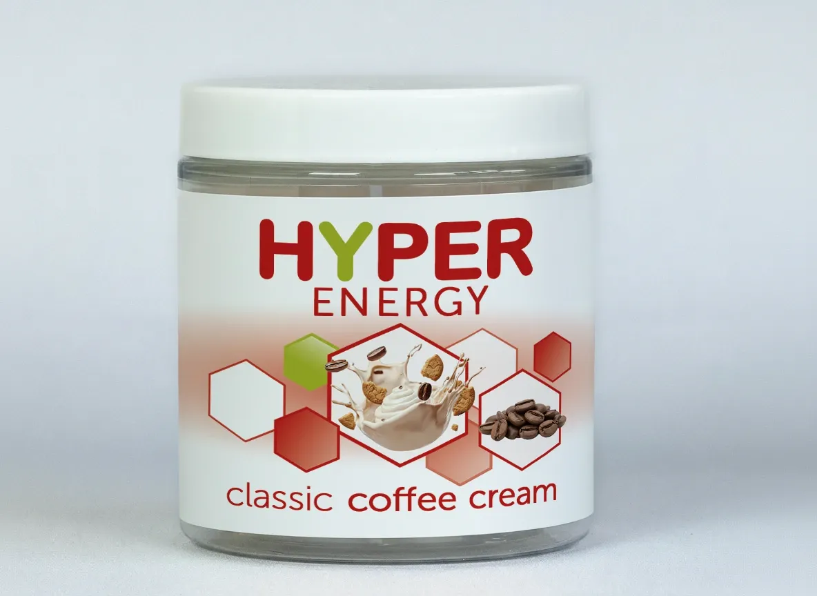 [HYP-ENE-CLA-COC-B75g] Hyper Energy Classic Coffee Cream Pot