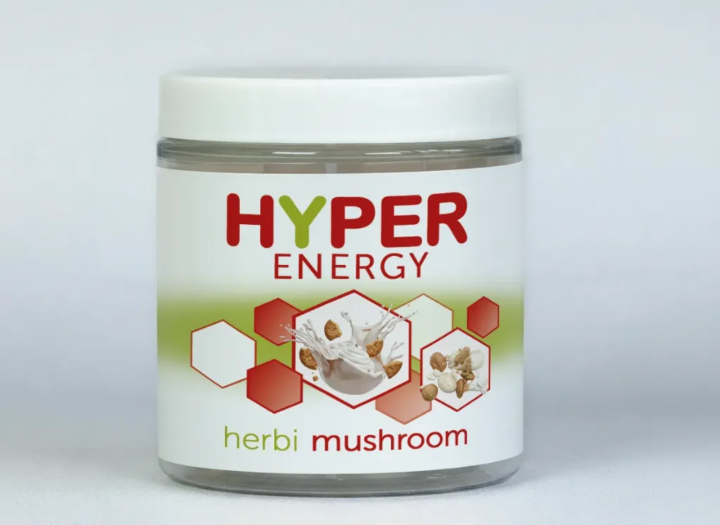 [HYP-ENE-HER-MUS-B75] Hyper Energy Herbi Mushroom Pot