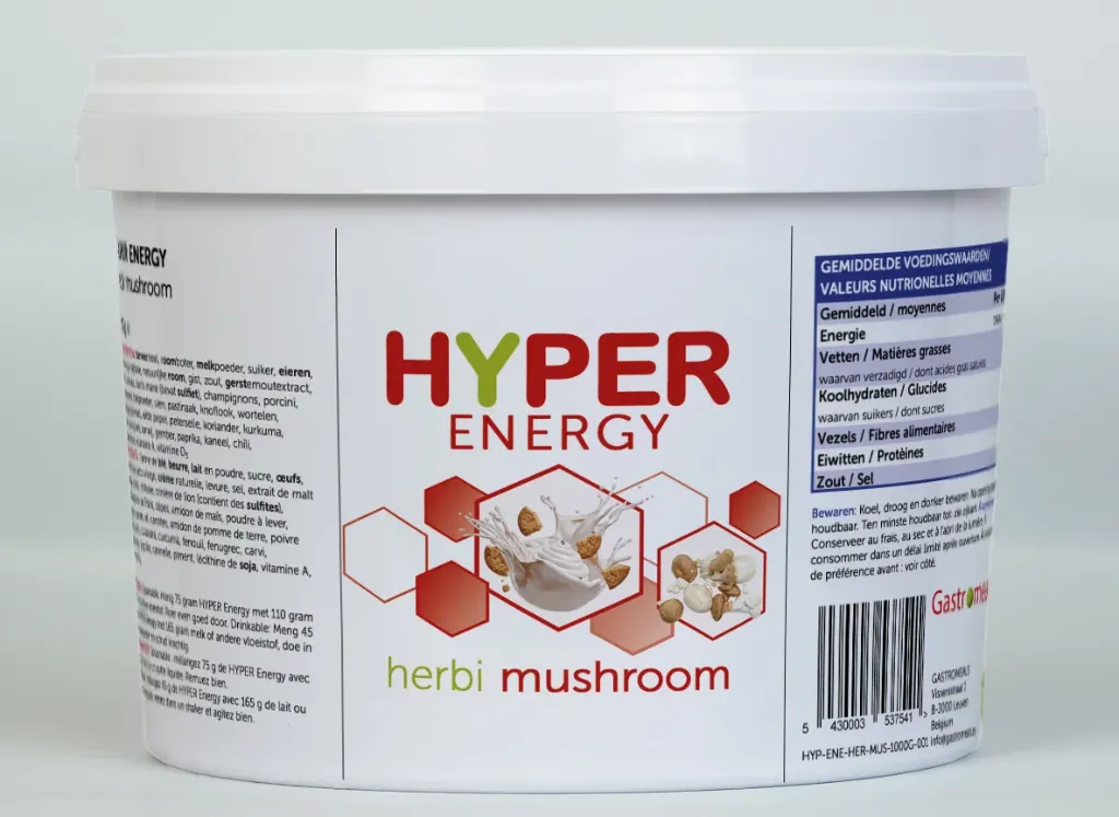 [HYP-ENE-HER-MUS-1000G] Hyper Energy Herbi Mushroom Seau