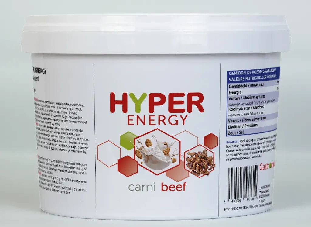 Hyper Energy Carni Beef Seau