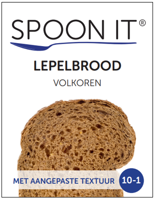 [SPO-BRV-DRG-101-B140] Spoon It - Lepelbrood Volkoren - Droog - 10-1 - Schudbeker - 140 g