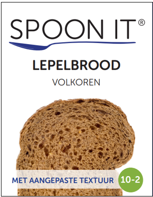 [SPO-BRV-DRG-102-B140] Spoon It - Lepelbrood Volkoren - Droog - 10-2 - Schudbeker - 140 g