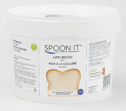 [SPO-BRW-DRG-101-E1000] Lepelbrood Wit Emmer (10-1)