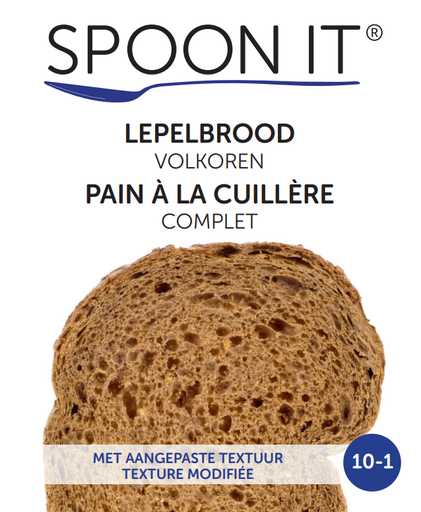 [SPO-BRV-DRG-101-E1000] Spoon It - Lepelbrood Volkoren - Droog - 10-1 - Emmer - 1000 g
