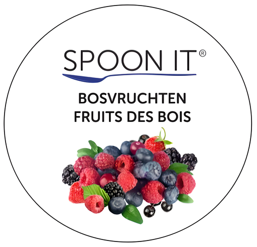 [SPO-TOP-ZOE-JBV-S250] Spoon It - Toppings - Jam Bosvruchten - 250 ml
